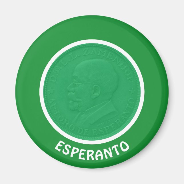 Esperanto/Zamenhof Magnet (Framsidan)