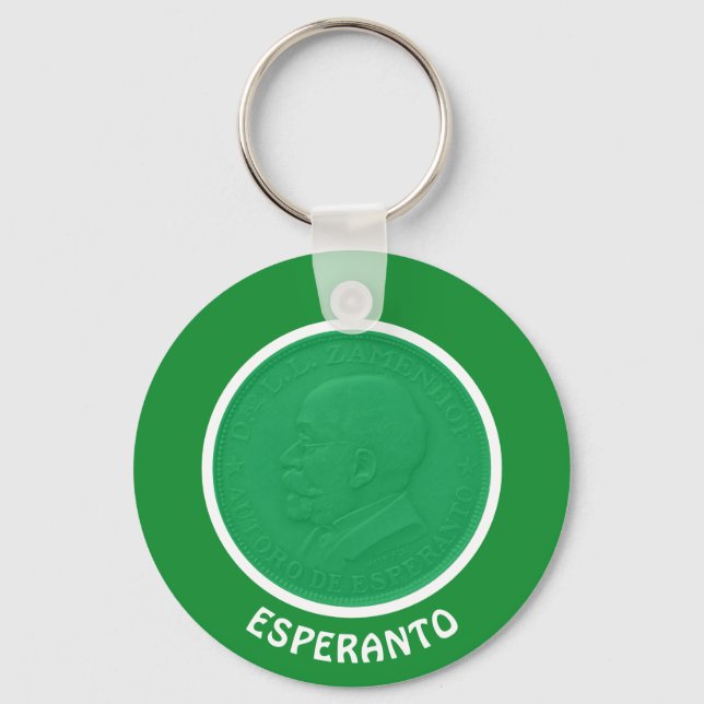 Esperanto/Zamenhof Nyckelring (Framsida)