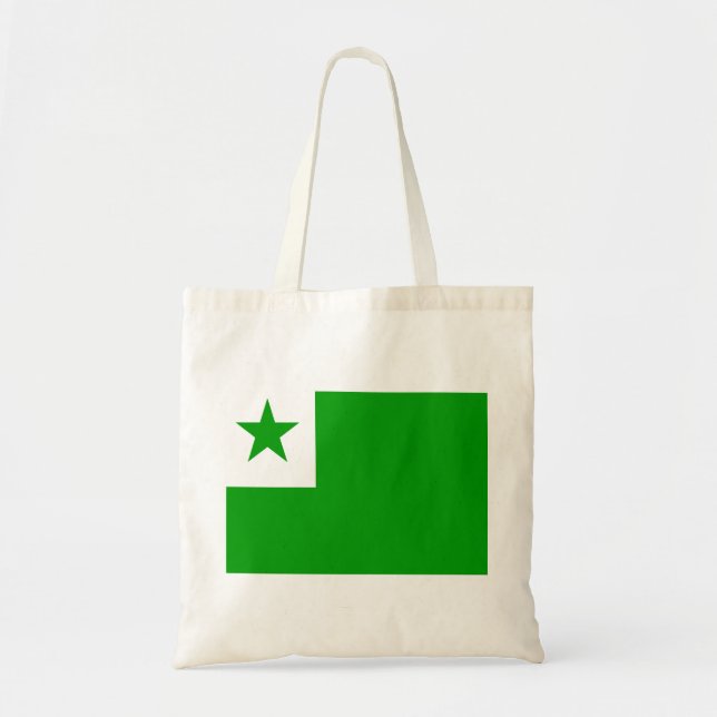 Esperantoflagga Tygkasse (Framsidan)