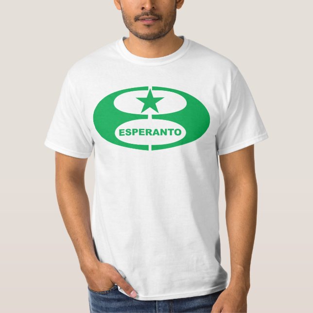 Esperantosymbol, T Shirt (Framsida)