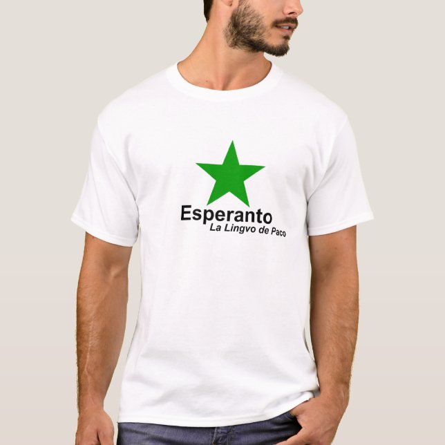 EsperantoT-tröja T-shirt (Framsida)