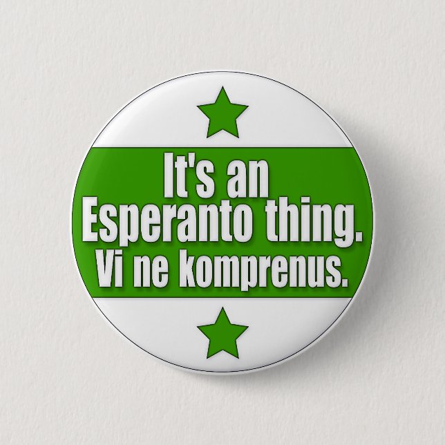 EsperantoThing Knapp (Framsida)