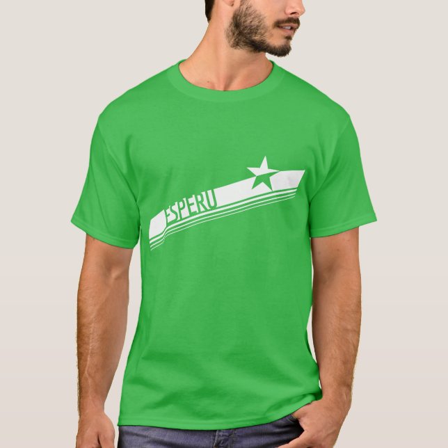 Esperu! (Vittext) Tee (Framsida)