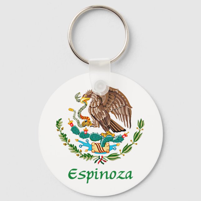 Espinoza Mexican National Seal Nyckelring (Framsida)