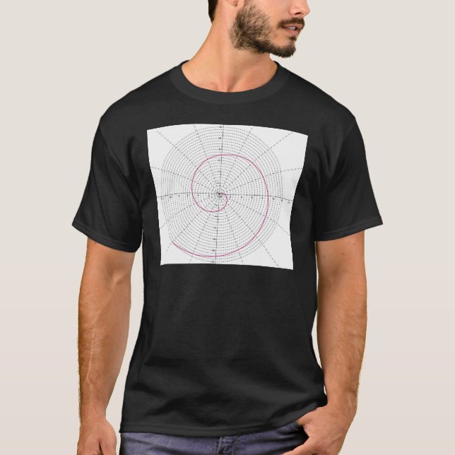 espiral dextrogira för arquimedes tee shirt (Framsida)