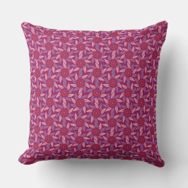 Espiral Floral Magenta Kudde