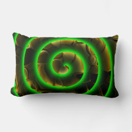 Espiral verde sobre imagem, ilusão de profundidade lumbarkudde