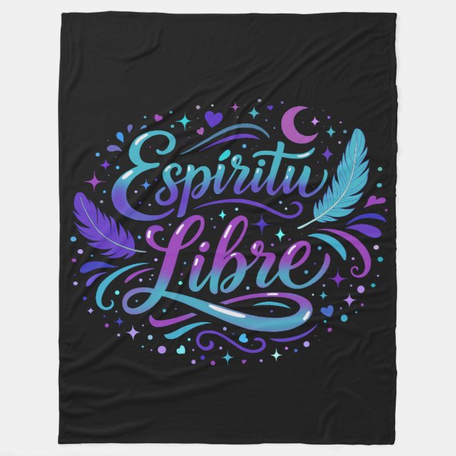 Espíritu Libre Fleecefilt (Framsidan)
