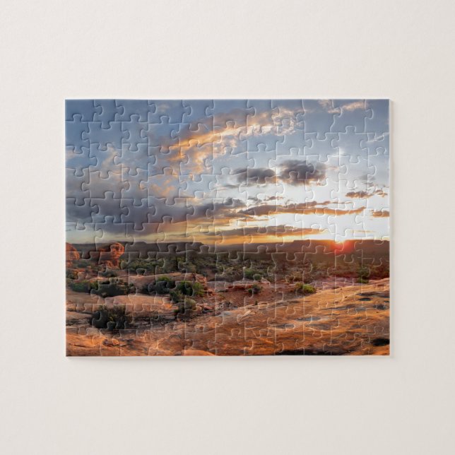 Esplanade Sunset - Grand Canyon - Thunder River Pussel (Horisontell)