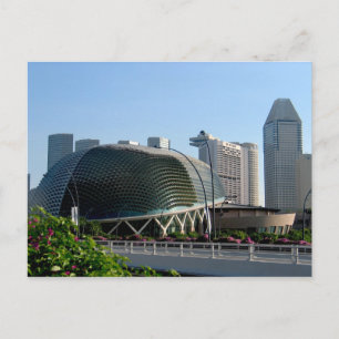 Esplanade Theater Singapore Vykort