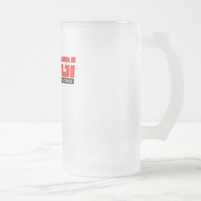 ESPN-Corgi 15oz. Frostad Glass mugg (Höger)