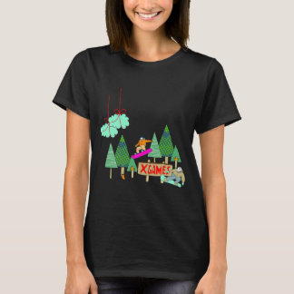 Espn X Games Aspen Snowboard Treetops T Shirt