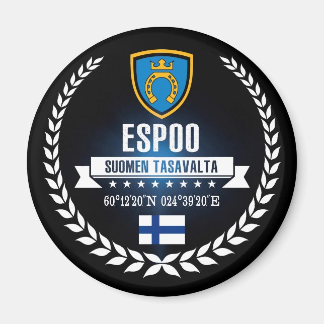 Espoo Magnet (Framsidan)