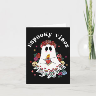 Espooky Vibes Maestra Halloween Spain Mexican Te Kort