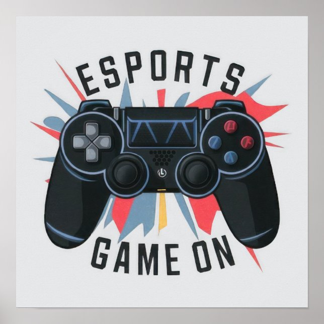 Esport Gamer Poster (Framsidan)
