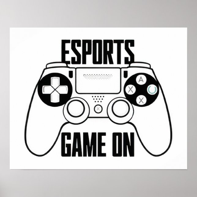 Esport-spel Poster (Framsidan)