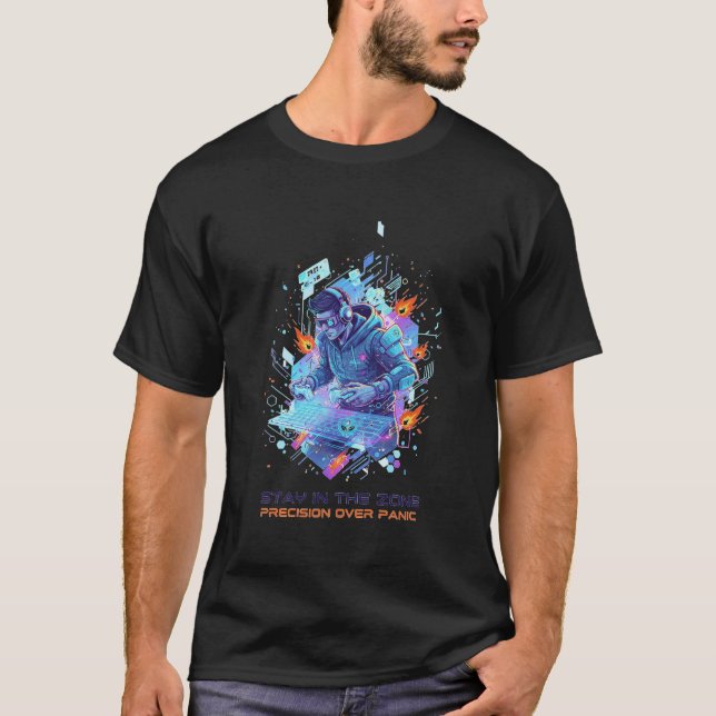 Esports Elite 2026 Level Up Your Game T Shirt (Framsida)