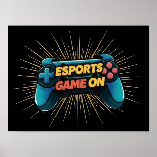 Esports-spel Sport Poster (Framsidan)