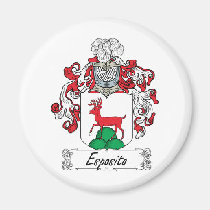 Esposito familjvapensköld magnet