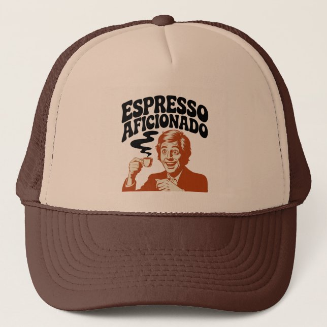 Espresso Aficionado - Java Lover Keps (Framsida)