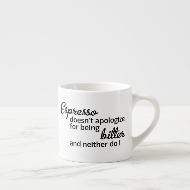 Espresso appologize funny espressomugg (Höger)