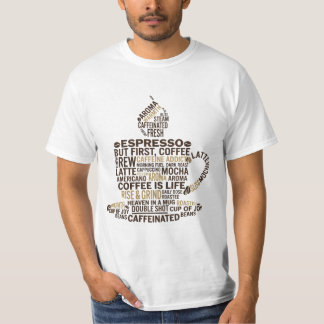Espresso Aromakopp Moln T Shirt