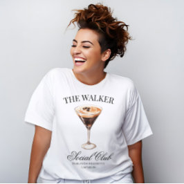 Espresso Cocktail Luxury Social Klubb Bachelorette T Shirt