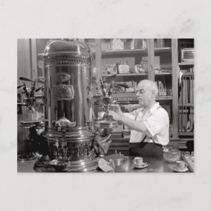 Espresso Coffee Shop, 1942 Vykort