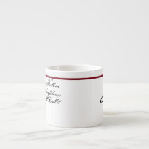 Espresso Cup - Ett citat av Poe