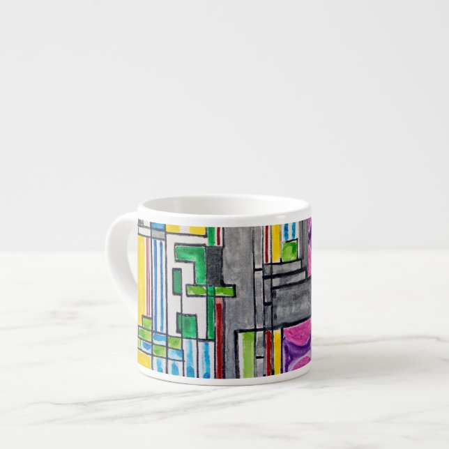 Espresso Cup Utsikt I Rio (II) Espressomugg (Framsida vänster)
