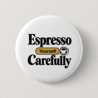 Espresso dig själv varsamt | Rolfig kaffe + Person Knapp