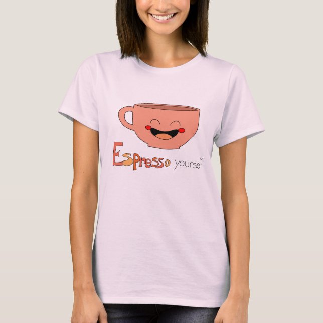 Espresso dig t shirt (Framsida)