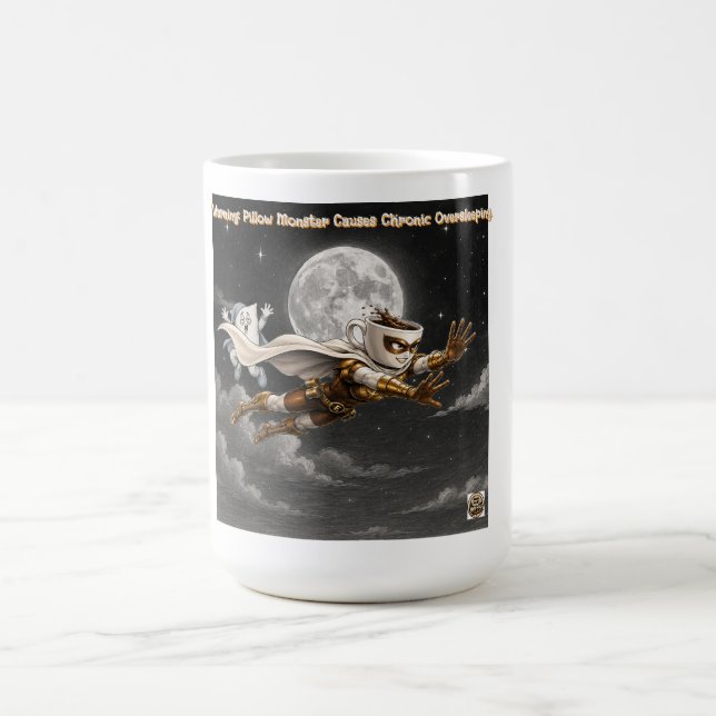 Espresso Enforcer vs. Pillow Monster Kaffemugg (Center)