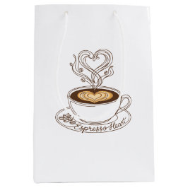 Espresso Heart Elegant – Kaffeälskares Latte Art
