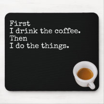 espresso i en kopp - mousepad