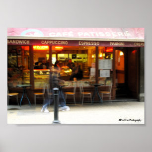 Espresso i rörelse poster