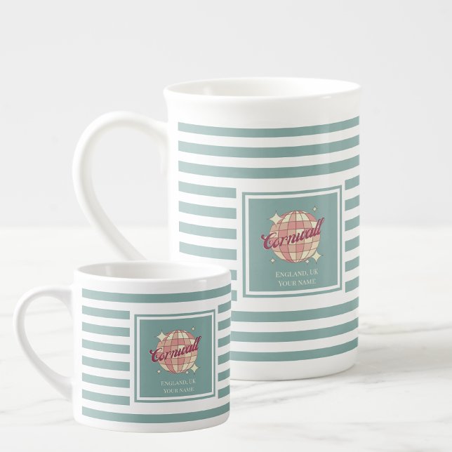 Espresso-kaffe mugg med rand Cornwall Espressomugg (Skapare uppladdad)