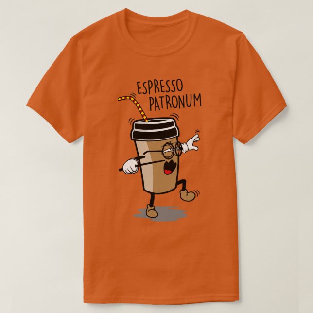 espresso-kaffe t shirt (Design framsida)