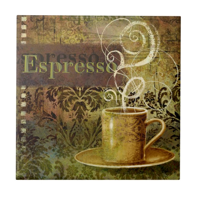 Espresso Kakelplatta (Framsidan)