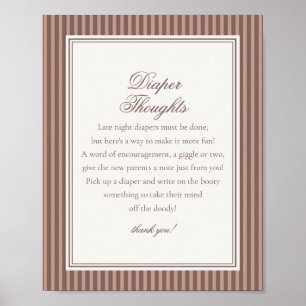 Espresso Martini Bebis Bryggning Blöjtankar Poster