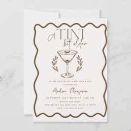 Espresso | Martini | Cocktail Birthday Inbjudningar