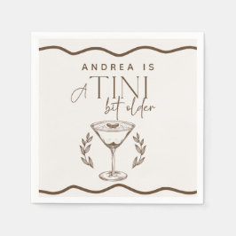 Espresso | Martini | Cocktail Birthday Pappersservett