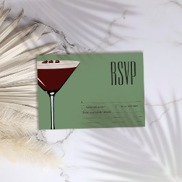 Espresso Martini Cocktail Party RSVP OSA Kort