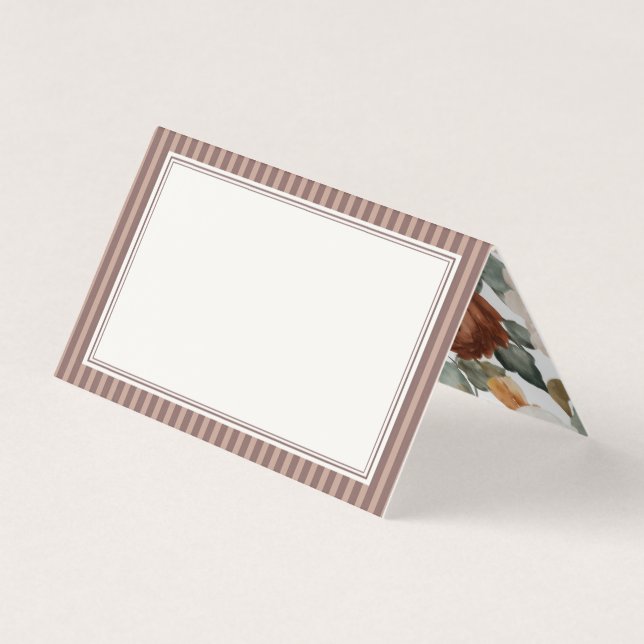 Espresso Martini Coffee Theme Place Cards Kort (Framsida)