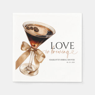 Espresso Martini Kärlek brinner Möhippa Pappersservett