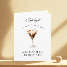 Espresso Martini kommer du att bli mitt Bridesmaid