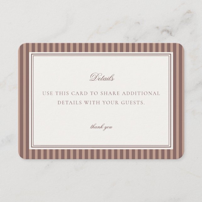 Espresso Martini Love Brewing Details Card Insert Tilläggskort (Framsida)