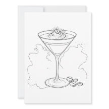 Espresso Martini Måla och Dricka Bilder