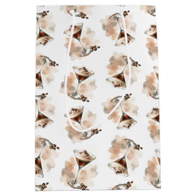 Espresso Martini Medelstor presentpåse (Framsidan)