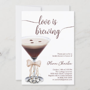 Espresso Martini Möhippa Inbjudningar